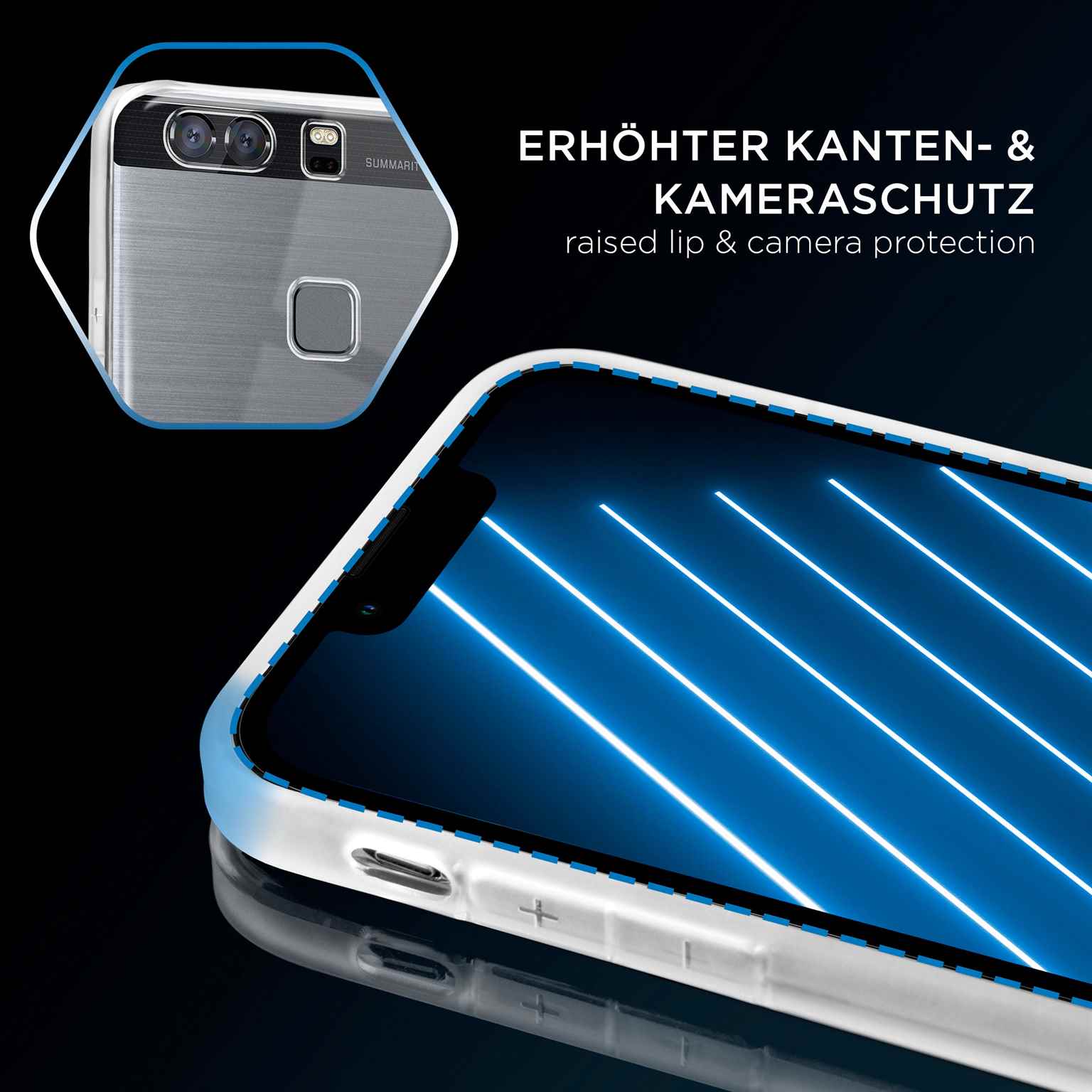 ONEFLOW Clear Case Huawei P9 Silikonhülle transparent – Weiteres Produktbild 3 ONEFLOW Clear Case Huawei P9 Silikonhülle transparent – Weiteres Produktbild 3