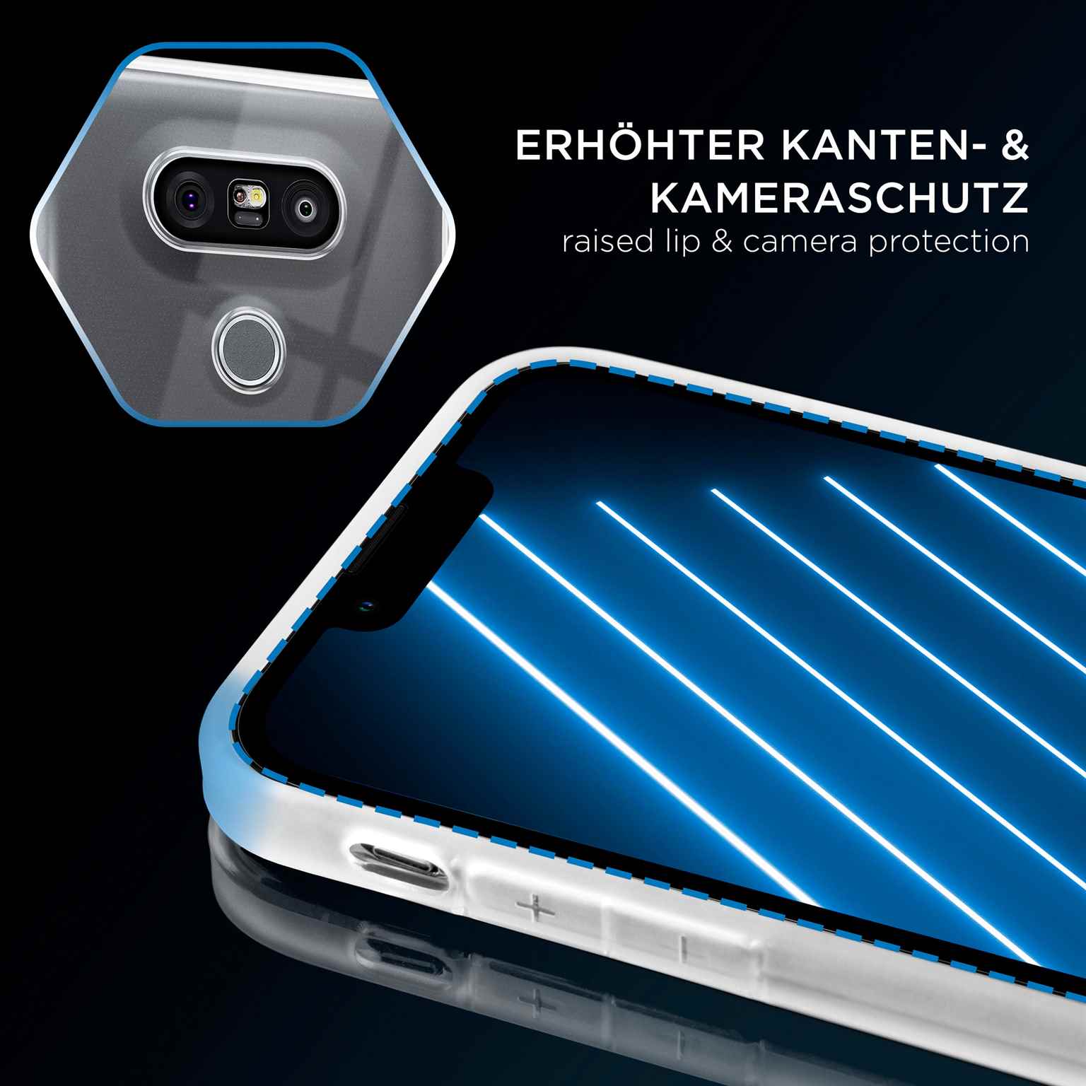 ONEFLOW Clear Case LG G5 Silikonhülle transparent – Weiteres Produktbild 3 ONEFLOW Clear Case LG G5 Silikonhülle transparent – Weiteres Produktbild 3