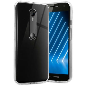 ONEFLOW Clear Case Motorola Moto G3 Silikonhülle transparent – Crystal-Clear ONEFLOW Clear Case Motorola Moto G3 Silikonhülle transparent – Crystal-Clear