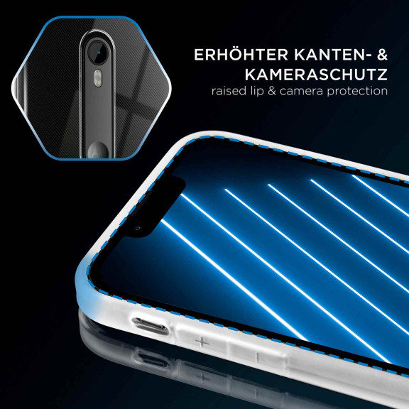 ONEFLOW Clear Case Motorola Moto G3 Silikonhülle transparent – Weiteres Produktbild 3