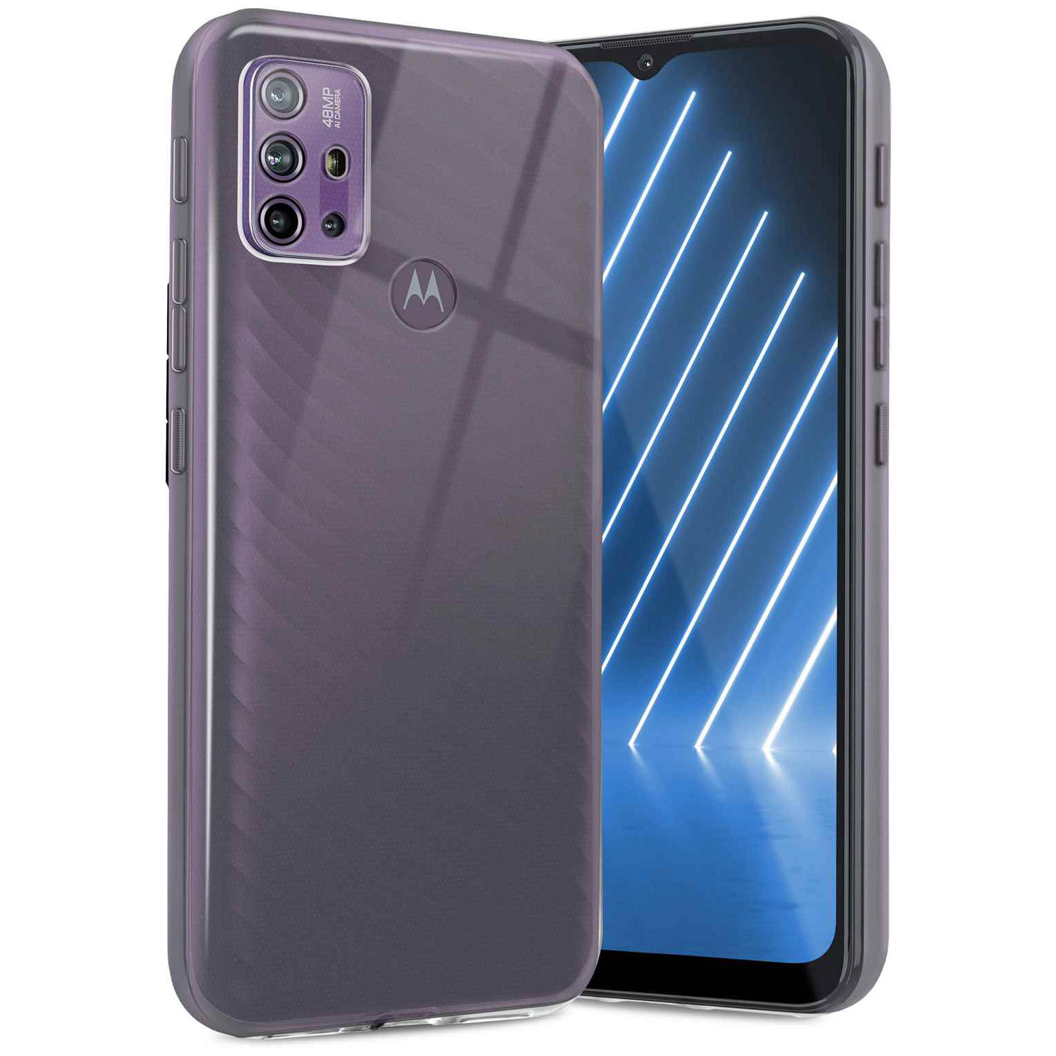 ONEFLOW Clear Case Motorola Moto G30 Silikonhülle transparent – undefined