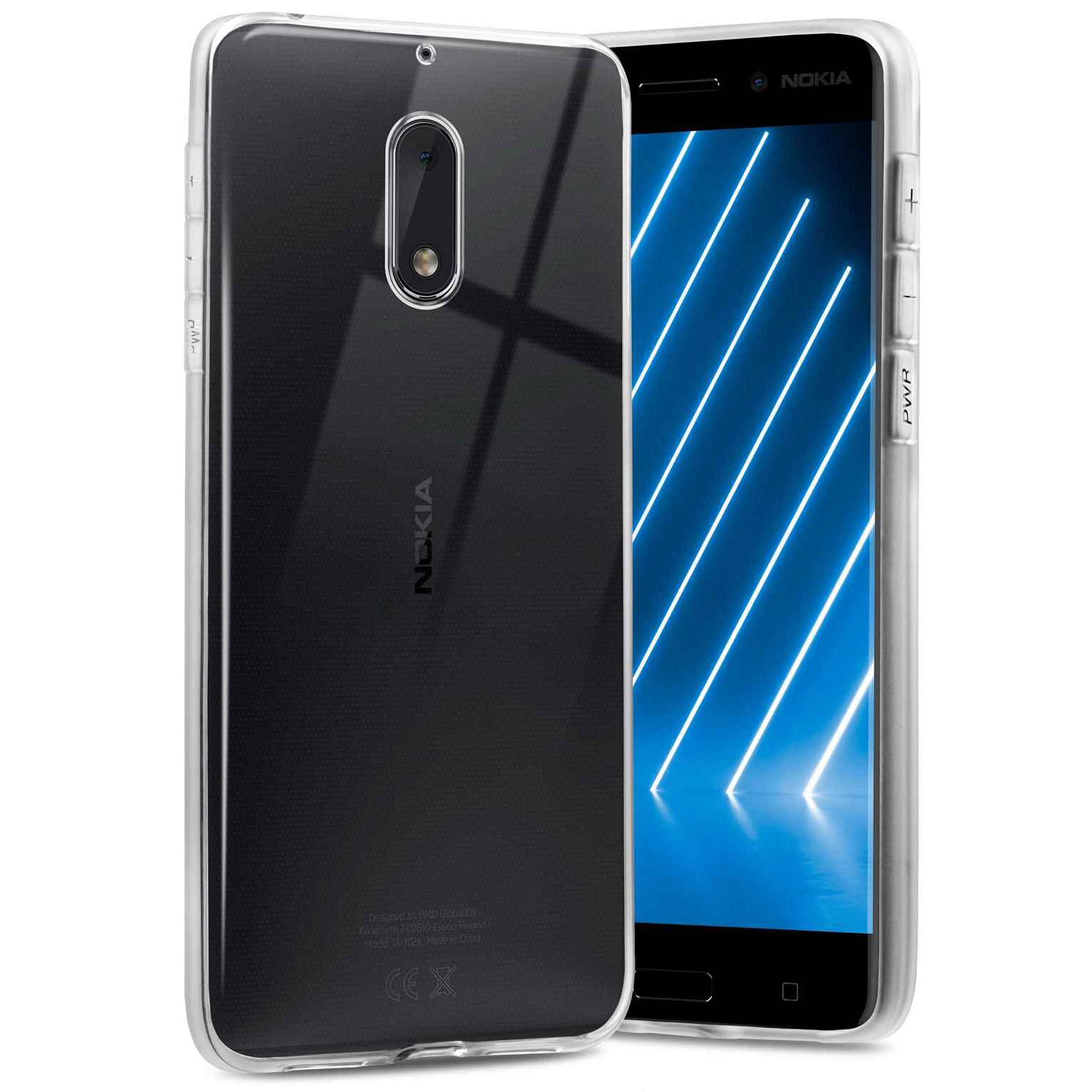 ONEFLOW Clear Case Nokia 6 Silikonhülle transparent – undefined