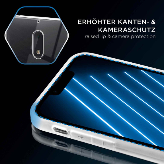 ONEFLOW Clear Case Nokia 6 Silikonhülle transparent – Weiteres Produktbild 3 ONEFLOW Clear Case Nokia 6 Silikonhülle transparent – Weiteres Produktbild 3