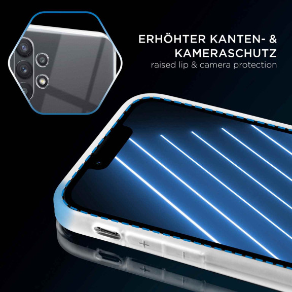 ONEFLOW Clear Case Samsung Galaxy A32 5G Silikonhülle transparent – Weiteres Produktbild 3