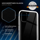 ONEFLOW Clear Case Samsung Galaxy A41 Silikonhülle transparent – Weiteres Produktbild 4