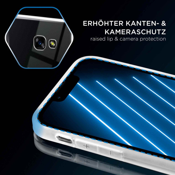 ONEFLOW Clear Case Samsung Galaxy A5 (2017) Silikonhülle transparent – Weiteres Produktbild 3