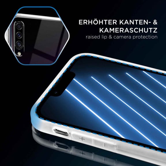 ONEFLOW Clear Case Samsung Galaxy A50 Silikonhülle transparent – Weiteres Produktbild 3 ONEFLOW Clear Case Samsung Galaxy A50 Silikonhülle transparent – Weiteres Produktbild 3