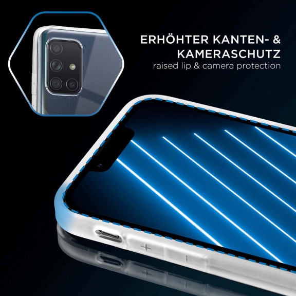 ONEFLOW Clear Case Samsung Galaxy A71 Silikonhülle transparent – Weiteres Produktbild 3 ONEFLOW Clear Case Samsung Galaxy A71 Silikonhülle transparent – Weiteres Produktbild 3