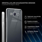 ONEFLOW Clear Case Samsung Galaxy J5 (2015) Silikonhülle transparent – Weiteres Produktbild 2