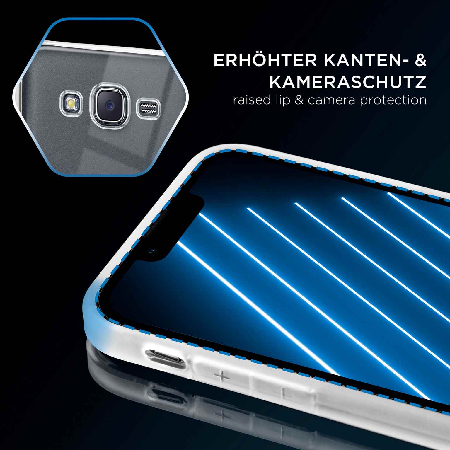 ONEFLOW Clear Case Samsung Galaxy J5 (2015) Silikonhülle transparent – Weiteres Produktbild 3 ONEFLOW Clear Case Samsung Galaxy J5 (2015) Silikonhülle transparent – Weiteres Produktbild 3