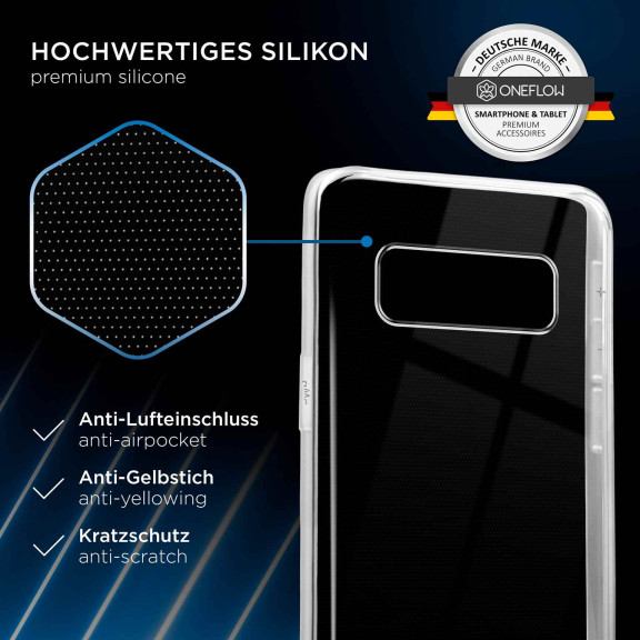 ONEFLOW Clear Case Samsung Galaxy Note 8 Silikonhülle transparent – Weiteres Produktbild 4