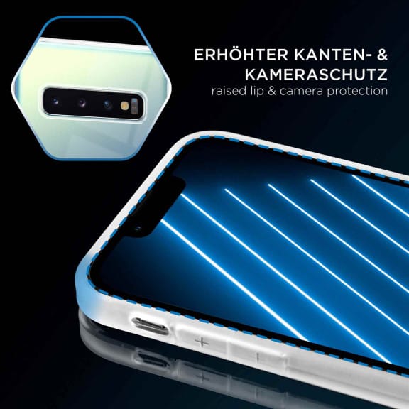 ONEFLOW Clear Case Samsung Galaxy S10 Plus Silikonhülle transparent – Weiteres Produktbild 3 ONEFLOW Clear Case Samsung Galaxy S10 Plus Silikonhülle transparent – Weiteres Produktbild 3