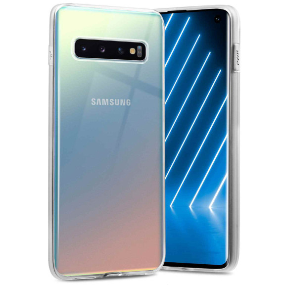 ONEFLOW Clear Case Samsung Galaxy S10 Silikonhülle transparent – Weiteres Produktbild 1