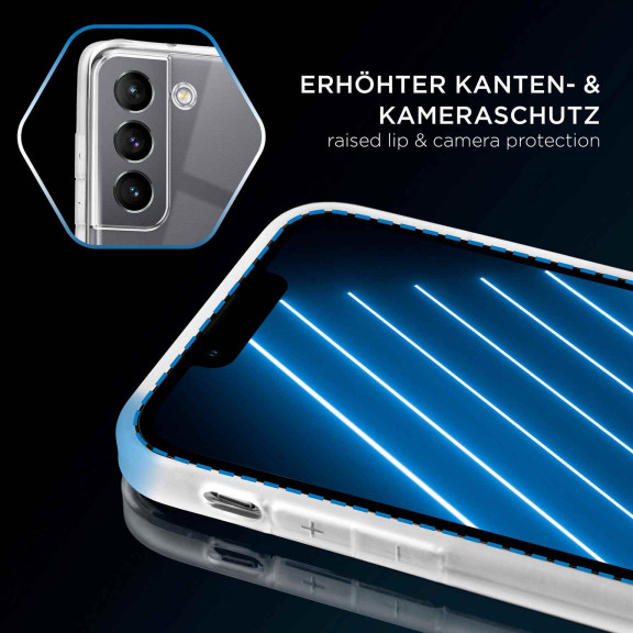 ONEFLOW Clear Case Samsung Galaxy S21 Plus Silikonhülle transparent – Weiteres Produktbild 3