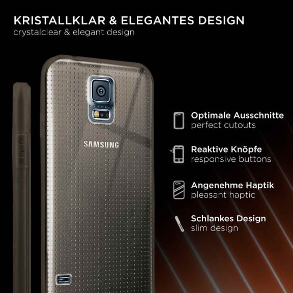 ONEFLOW Clear Case Samsung Galaxy S5 Neo Silikonhülle transparent – Weiteres Produktbild 2 ONEFLOW Clear Case Samsung Galaxy S5 Neo Silikonhülle transparent – Weiteres Produktbild 2