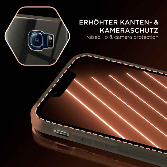 ONEFLOW Clear Case Samsung Galaxy S6 Silikonhülle transparent – Weiteres Produktbild 3