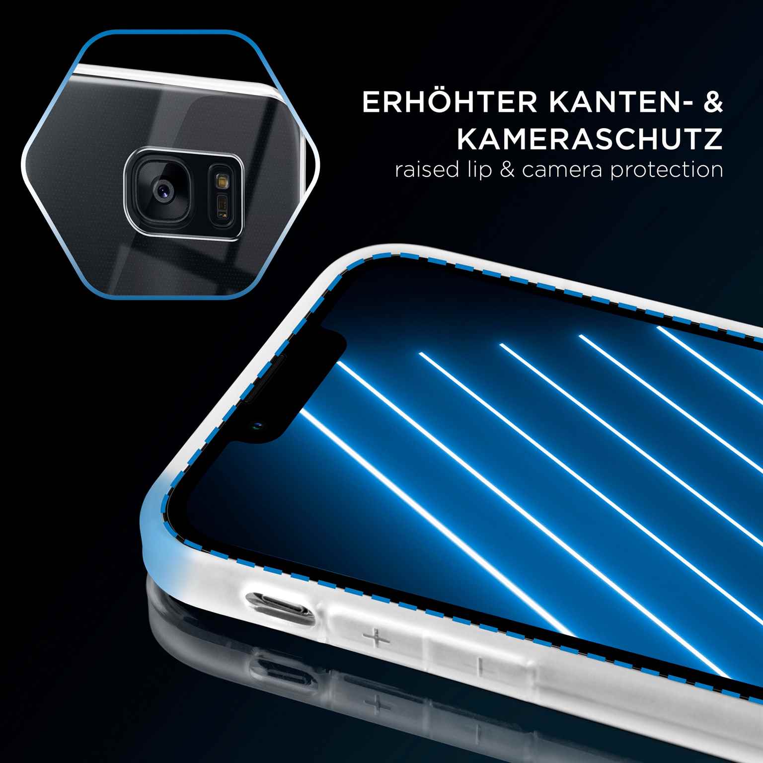 ONEFLOW Clear Case Samsung Galaxy S7 Silikonhülle transparent – Weiteres Produktbild 3 ONEFLOW Clear Case Samsung Galaxy S7 Silikonhülle transparent – Weiteres Produktbild 3