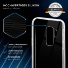 ONEFLOW Clear Case Samsung Galaxy S9 Plus Silikonhülle transparent – Weiteres Produktbild 4