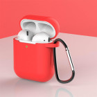 moex Clip Case AirPods 1 Silikonhülle mit Karabiner – Weiteres Produktbild 2