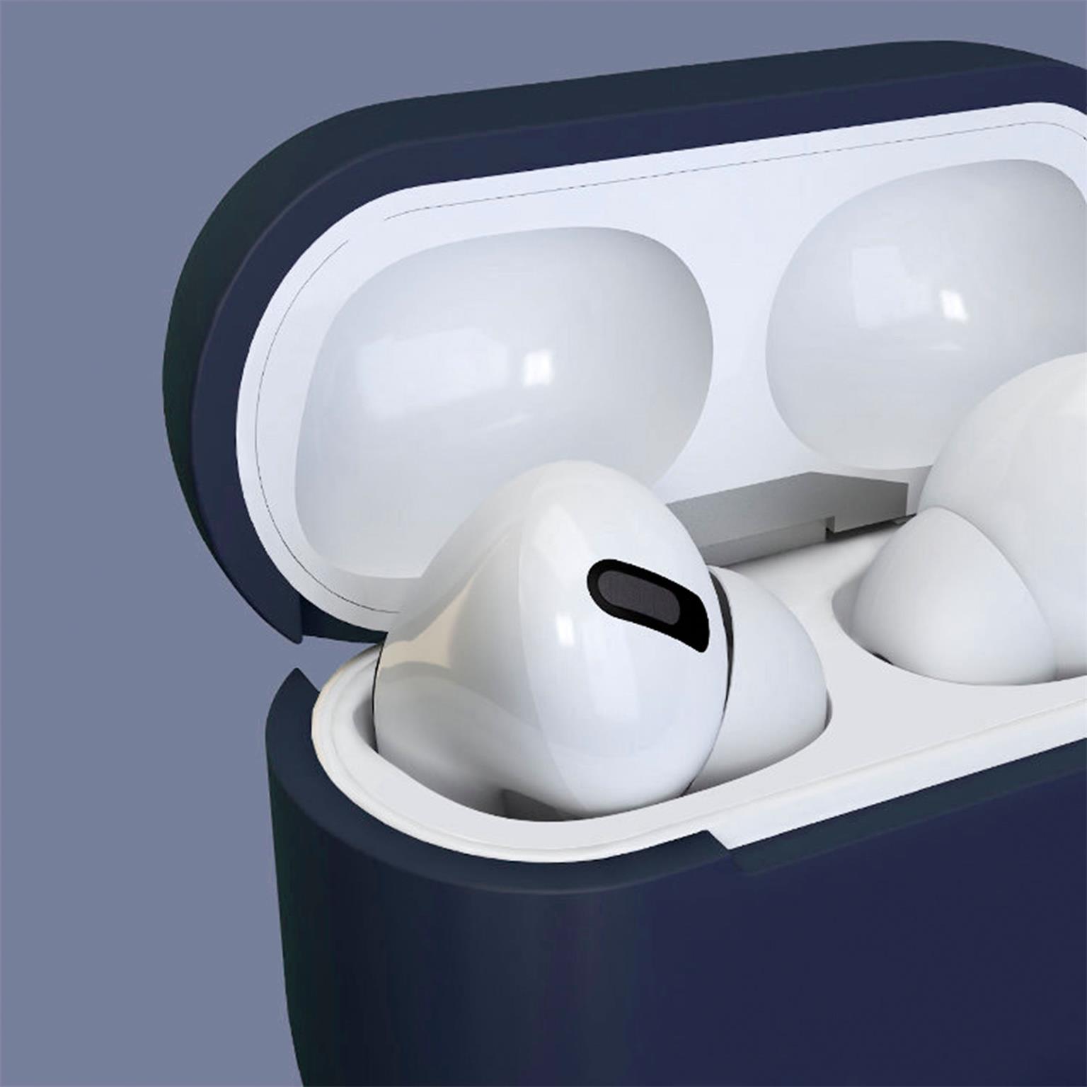 moex Clip Case AirPods 3 Silikonhülle mit Karabiner – Weiteres Produktbild 2 moex Clip Case AirPods 3 Silikonhülle mit Karabiner – Weiteres Produktbild 2