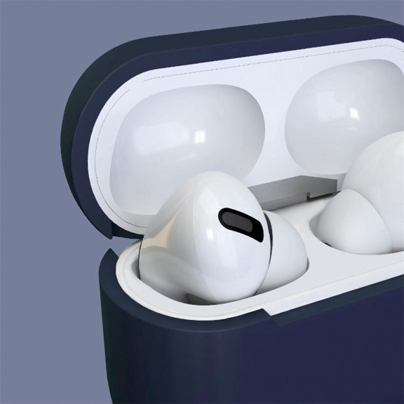 moex Clip Case AirPods 3 Silikonhülle mit Karabiner – Weiteres Produktbild 2