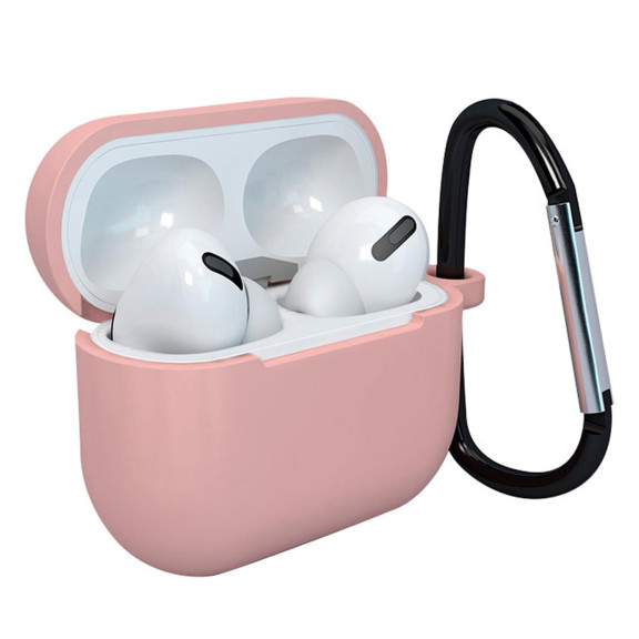 moex Clip Case AirPods 3 Silikonhülle mit Karabiner – Weiteres Produktbild 1