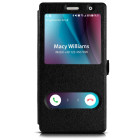 moex Comfort Case für Huawei Mate 8 – Klapphülle mit Fenster, ultra dünnes Flip Case – Weiteres Produktbild 1