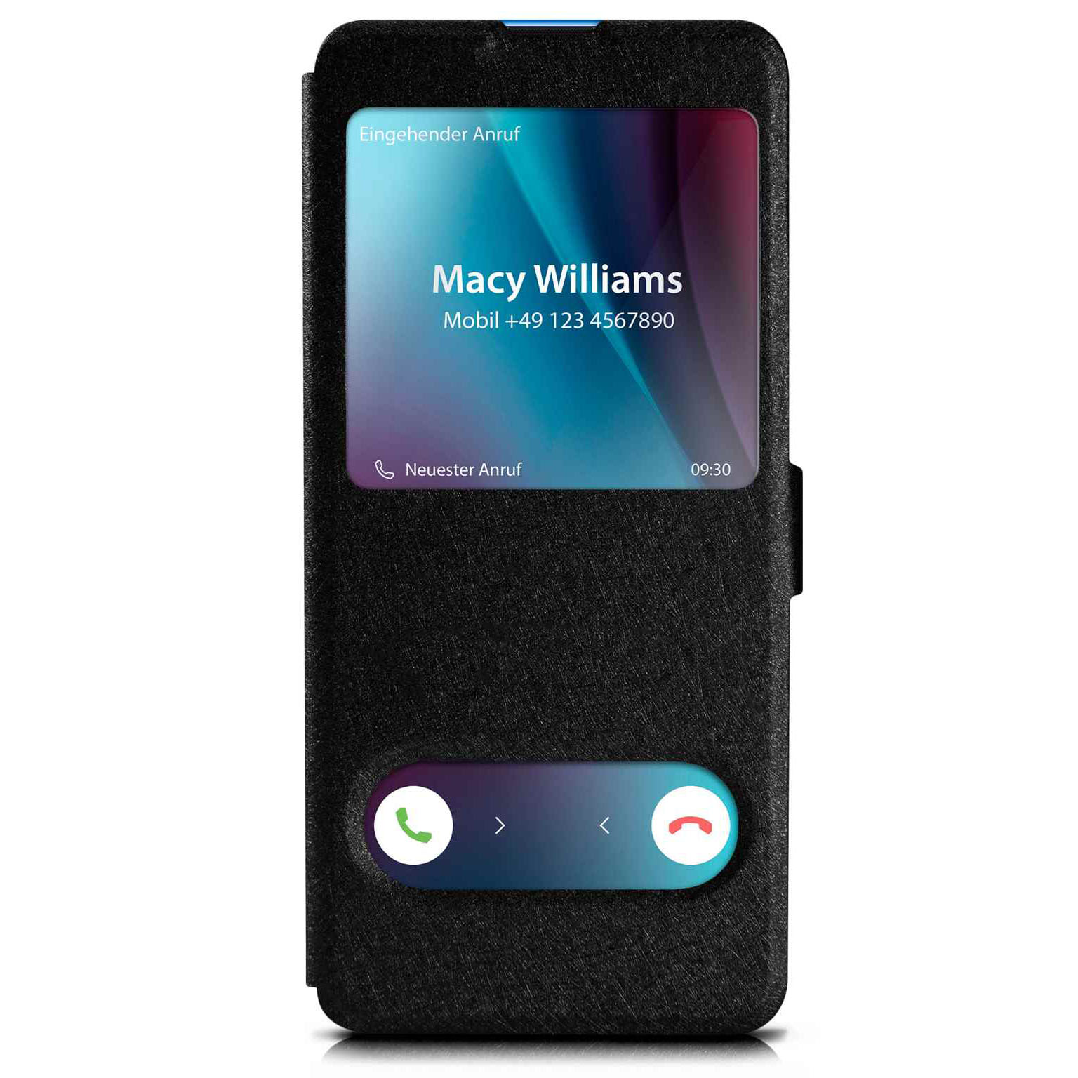 moex Comfort Case für Samsung Galaxy S20 – Klapphülle mit Fenster, ultra dünnes Flip Case – undefined