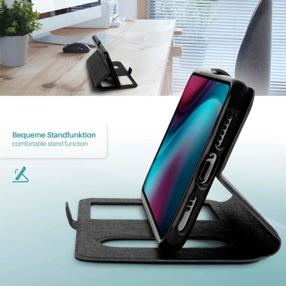 moex Comfort Case für Samsung Galaxy S20 5G – Klapphülle mit Fenster, ultra dünnes Flip Case – Weiteres Produktbild 3 moex Comfort Case für Samsung Galaxy S20 5G – Klapphülle mit Fenster, ultra dünnes Flip Case – Weiteres Produktbild 3