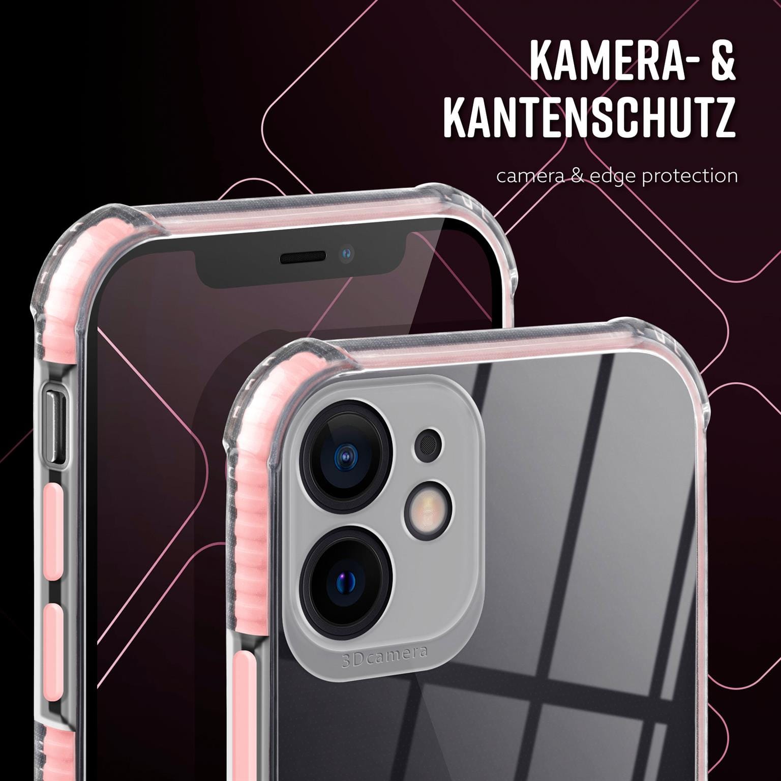 ONEFLOW Cushion Case iPhone 12 mini Bumper Hülle – Weiteres Produktbild 2 ONEFLOW Cushion Case iPhone 12 mini Bumper Hülle – Weiteres Produktbild 2