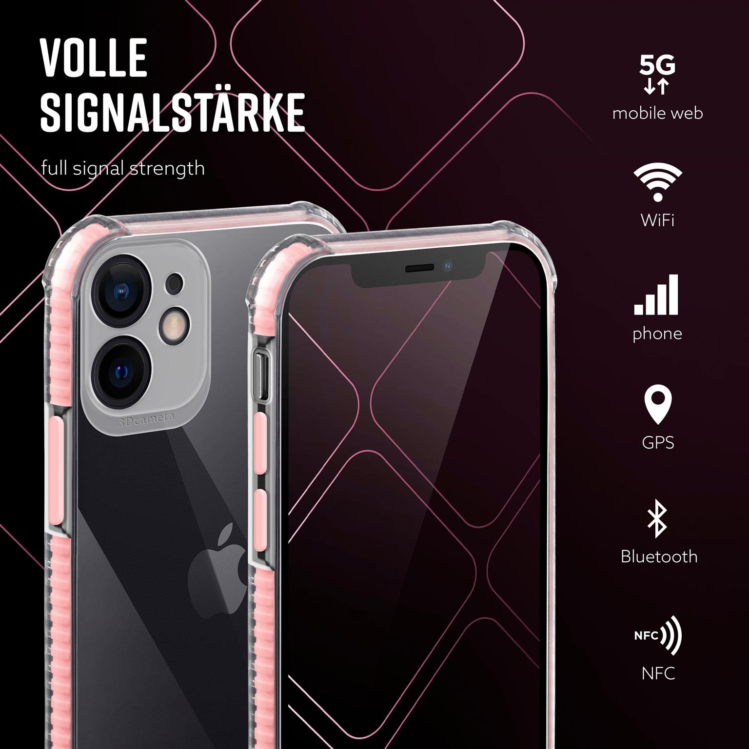 ONEFLOW Cushion Case iPhone 12 mini Bumper Hülle – Weiteres Produktbild 4 ONEFLOW Cushion Case iPhone 12 mini Bumper Hülle – Weiteres Produktbild 4