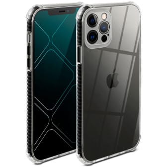 ONEFLOW Cushion Case iPhone 12 Pro Max Bumper Hülle – Schwarz ONEFLOW Cushion Case iPhone 12 Pro Max Bumper Hülle – Schwarz