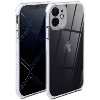 ONEFLOW Cushion Case iPhone 12 Bumper Hülle – Weiss ONEFLOW Cushion Case iPhone 12 Bumper Hülle – Weiss