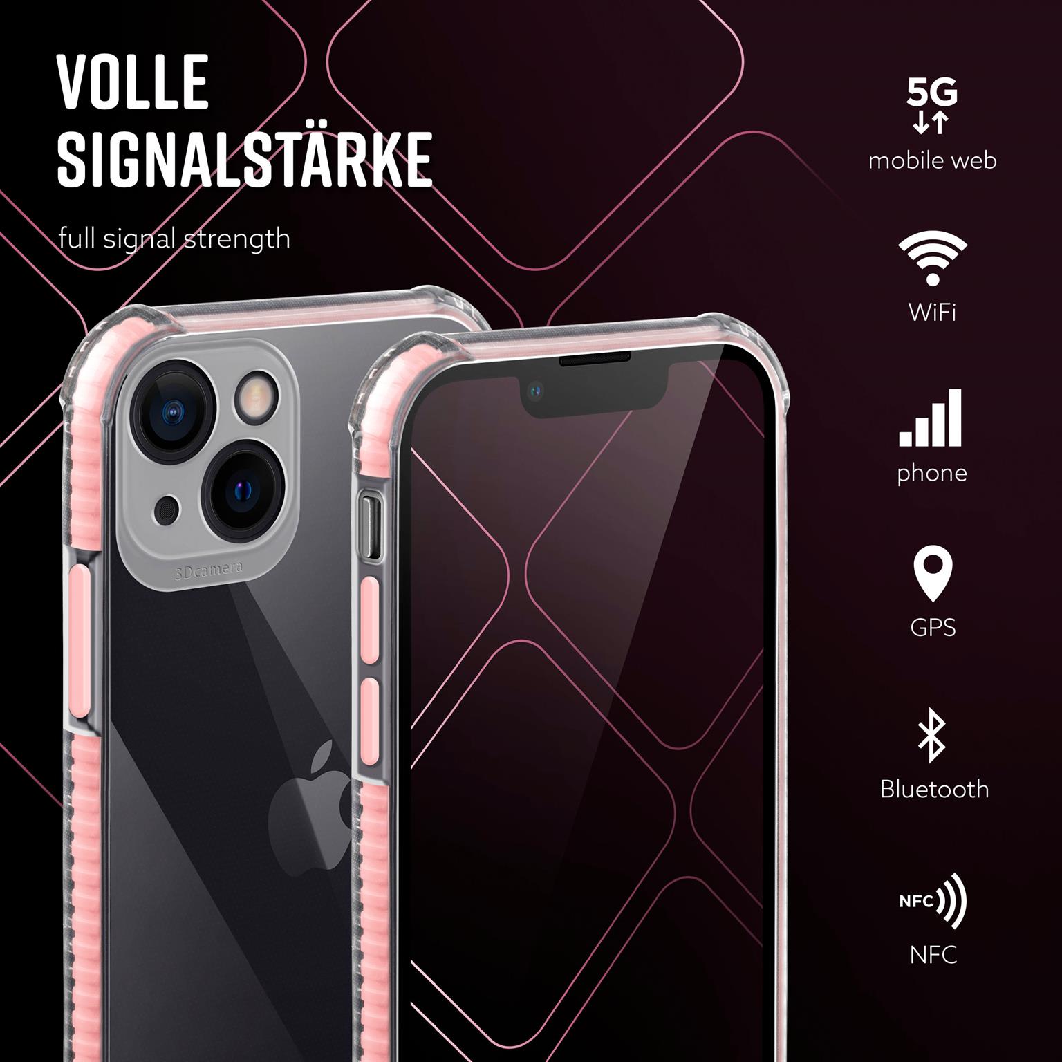 ONEFLOW Cushion Case iPhone 13 mini Bumper Hülle – Weiteres Produktbild 4 ONEFLOW Cushion Case iPhone 13 mini Bumper Hülle – Weiteres Produktbild 4