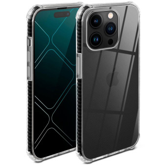 ONEFLOW Cushion Case iPhone 14 Pro Max Bumper Hülle – Schwarz