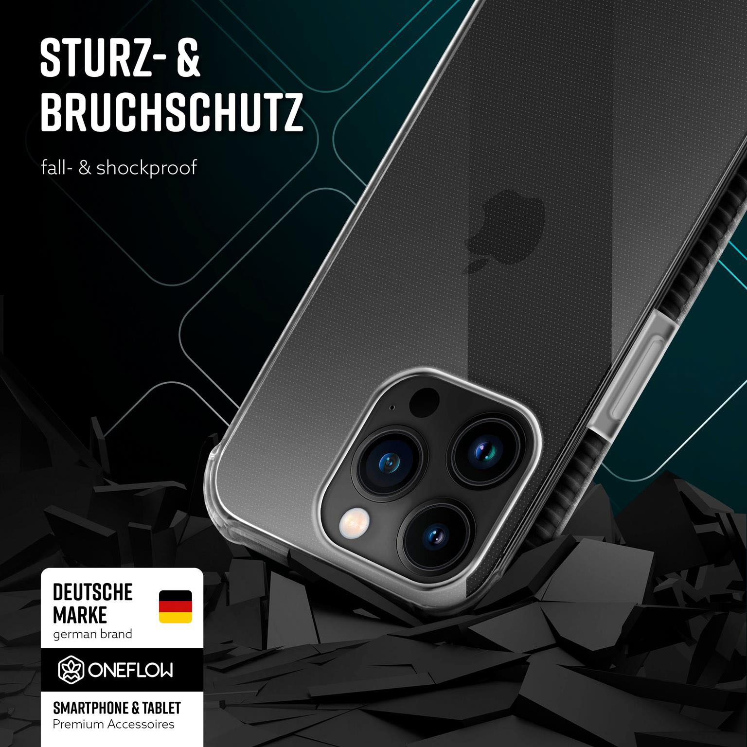 ONEFLOW Cushion Case iPhone 14 Pro Max Bumper Hülle – Weiteres Produktbild 3 ONEFLOW Cushion Case iPhone 14 Pro Max Bumper Hülle – Weiteres Produktbild 3