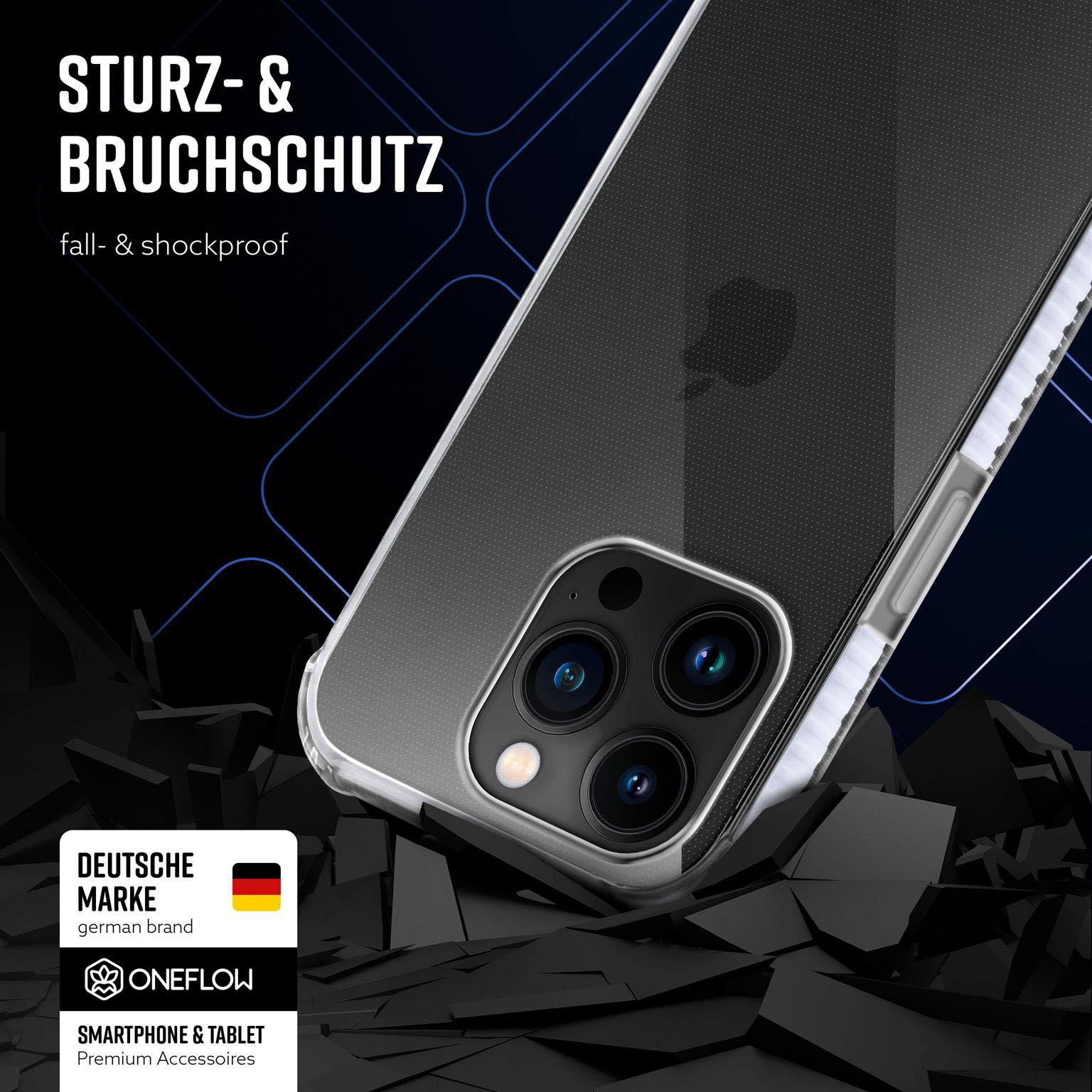 ONEFLOW Cushion Case iPhone 14 Pro Max Bumper Hülle – Weiteres Produktbild 3