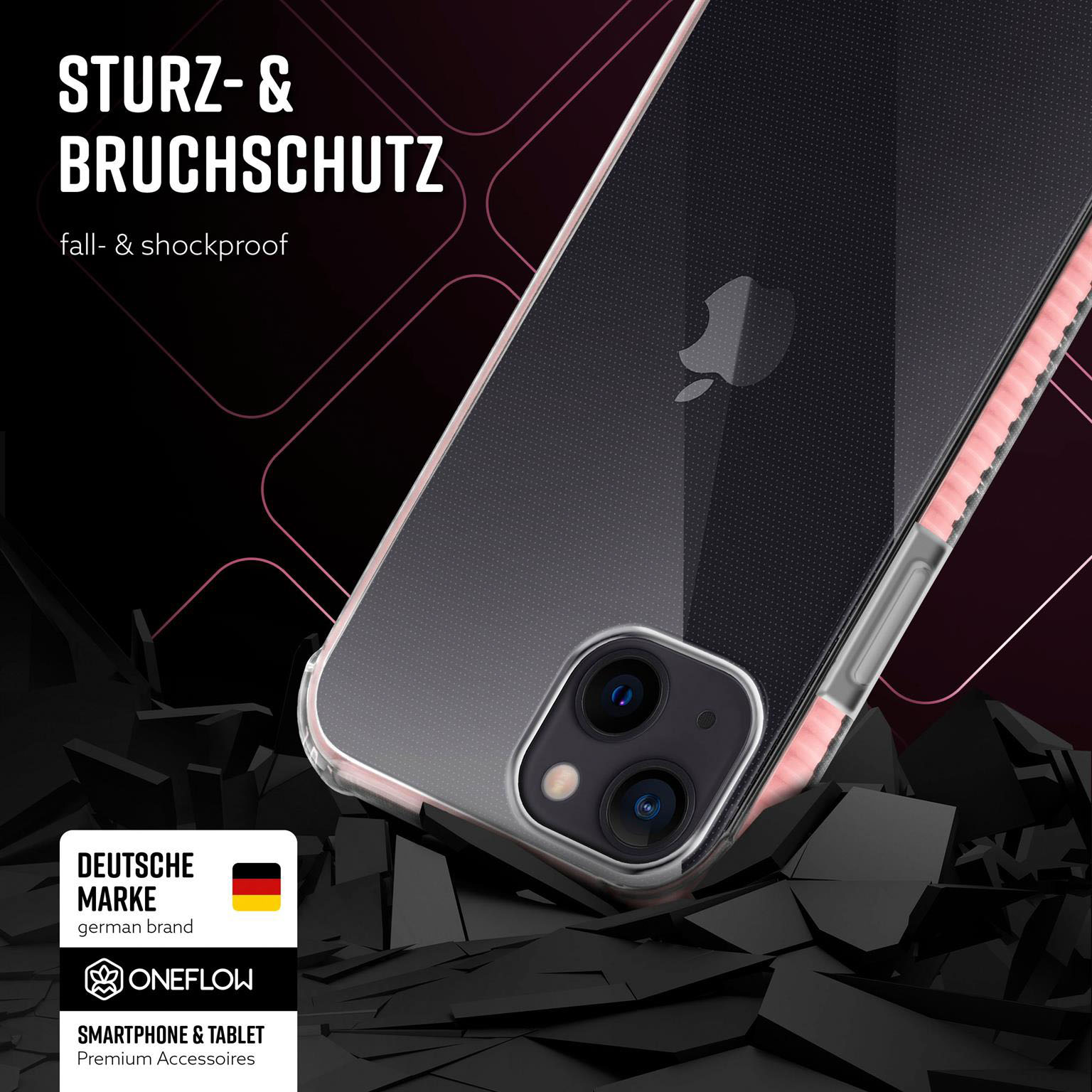 ONEFLOW Cushion Case iPhone 14 Bumper Hülle – Weiteres Produktbild 3