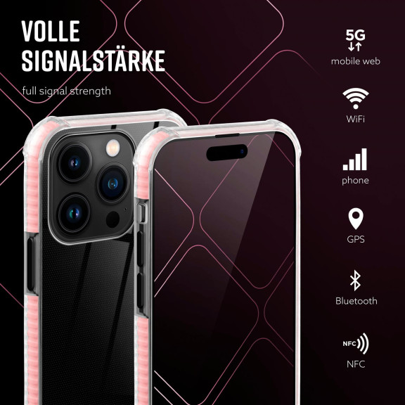ONEFLOW Cushion Case iPhone 15 Pro Bumper Hülle – Weiteres Produktbild 4 ONEFLOW Cushion Case iPhone 15 Pro Bumper Hülle – Weiteres Produktbild 4