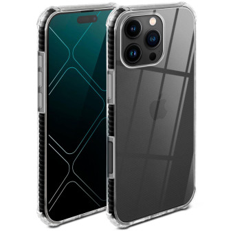 ONEFLOW Cushion Case iPhone 16 Pro Max Bumper Hülle – Schwarz ONEFLOW Cushion Case iPhone 16 Pro Max Bumper Hülle – Schwarz