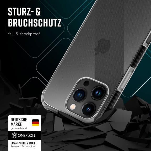 ONEFLOW Cushion Case iPhone 16 Pro Max Bumper Hülle – Weiteres Produktbild 3 ONEFLOW Cushion Case iPhone 16 Pro Max Bumper Hülle – Weiteres Produktbild 3