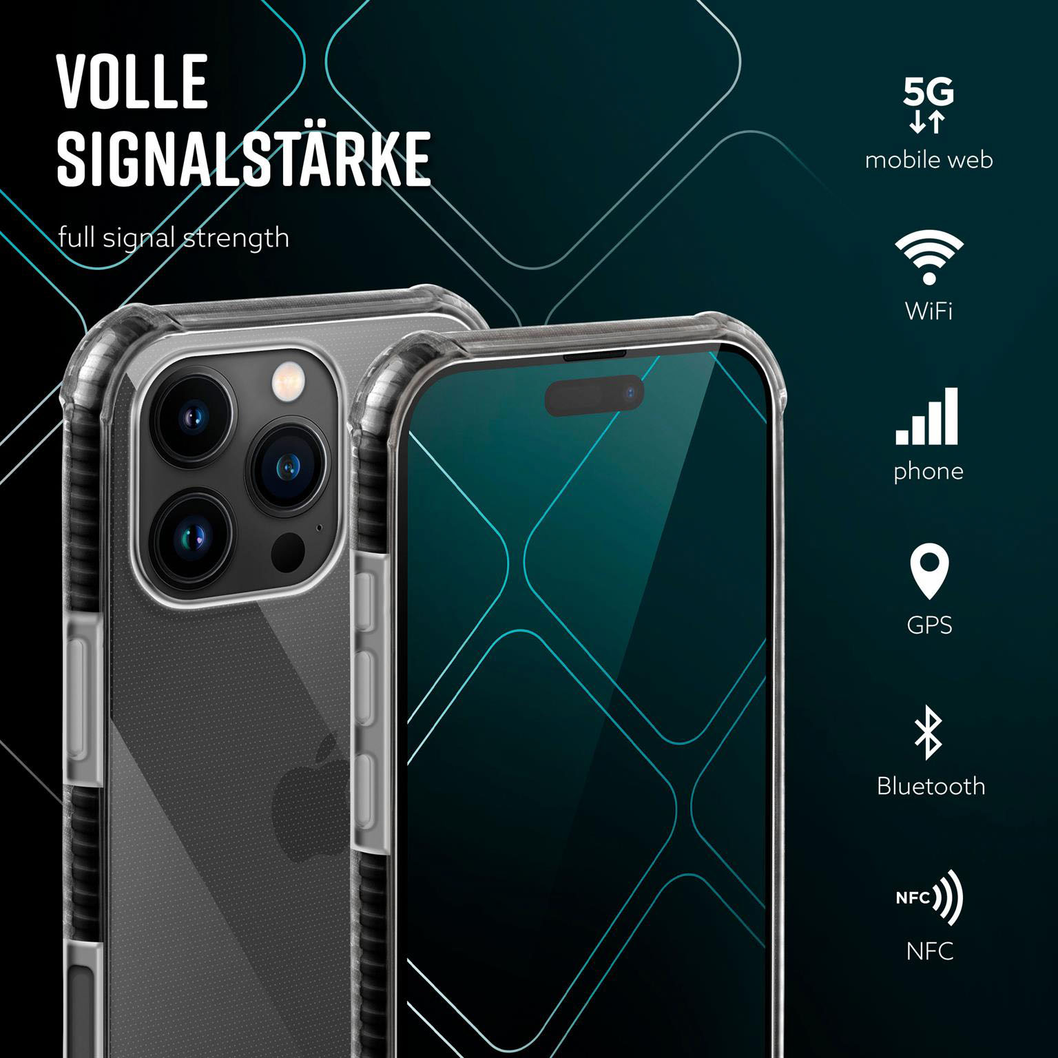 ONEFLOW Cushion Case iPhone 16 Pro Max Bumper Hülle – Weiteres Produktbild 4 ONEFLOW Cushion Case iPhone 16 Pro Max Bumper Hülle – Weiteres Produktbild 4