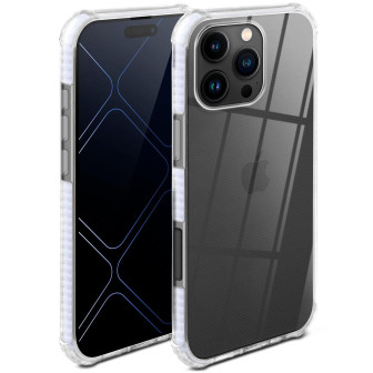 ONEFLOW Cushion Case iPhone 16 Pro Max Bumper Hülle – Weiss ONEFLOW Cushion Case iPhone 16 Pro Max Bumper Hülle – Weiss