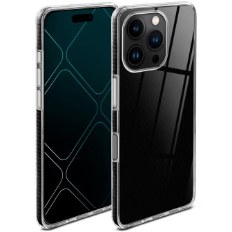 ONEFLOW Cushion Case iPhone 16 Pro Bumper Hülle – Schwarz ONEFLOW Cushion Case iPhone 16 Pro Bumper Hülle – Schwarz