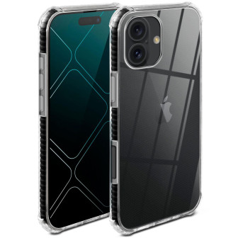 ONEFLOW Cushion Case iPhone 16 Bumper Hülle – Schwarz ONEFLOW Cushion Case iPhone 16 Bumper Hülle – Schwarz