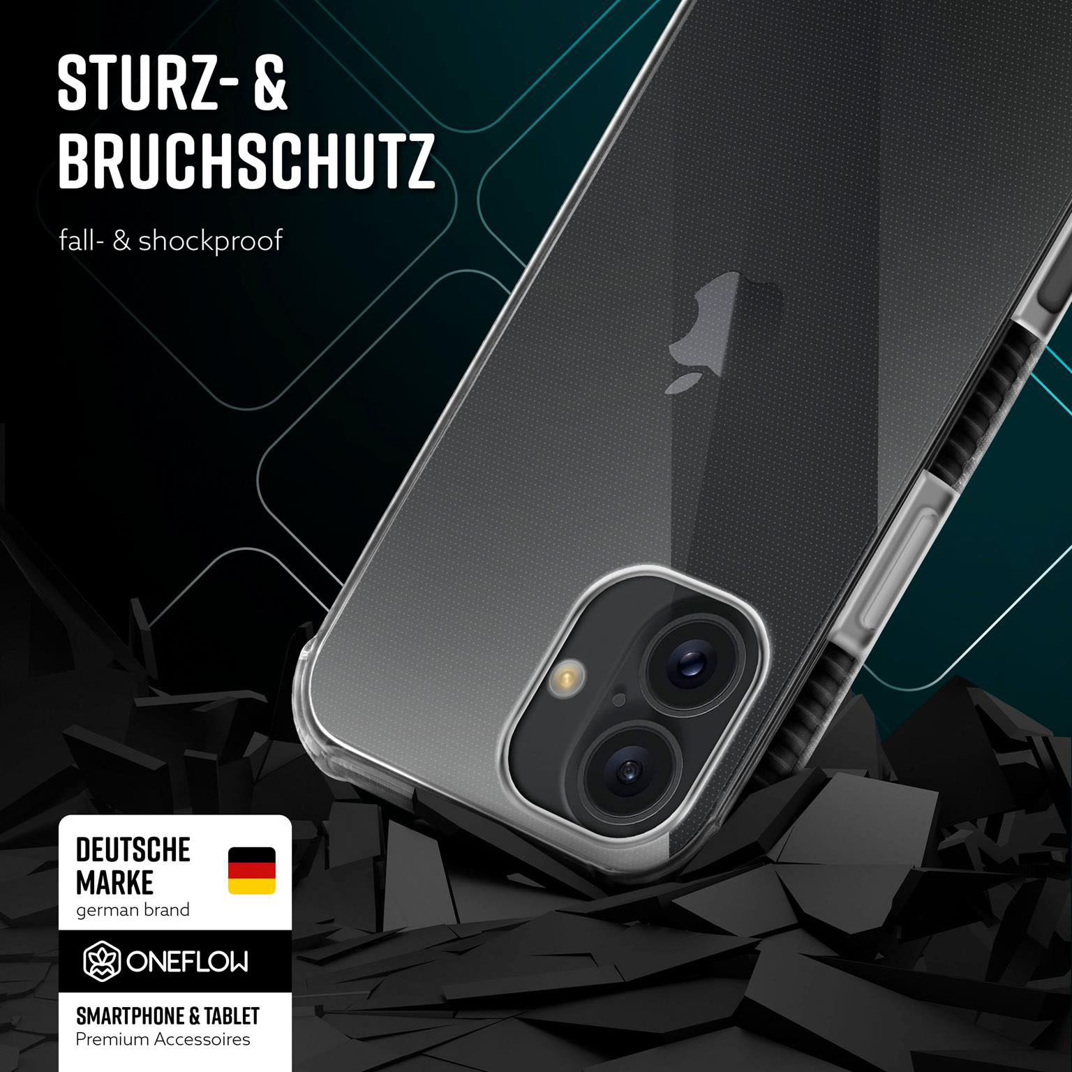 ONEFLOW Cushion Case iPhone 16 Bumper Hülle – Weiteres Produktbild 3 ONEFLOW Cushion Case iPhone 16 Bumper Hülle – Weiteres Produktbild 3