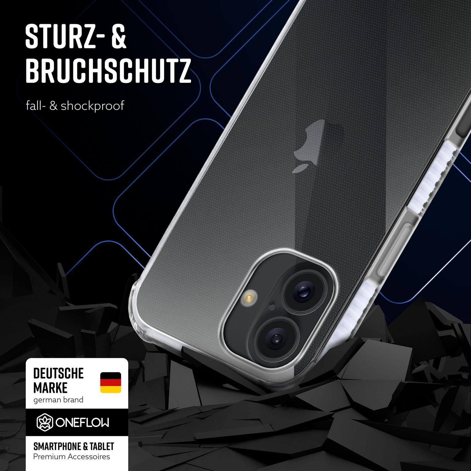 ONEFLOW Cushion Case iPhone 16 Bumper Hülle – Weiteres Produktbild 3 ONEFLOW Cushion Case iPhone 16 Bumper Hülle – Weiteres Produktbild 3