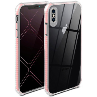 ONEFLOW ONEFLOW Cushion Case iPhone X Bumper Hülle – Rosa