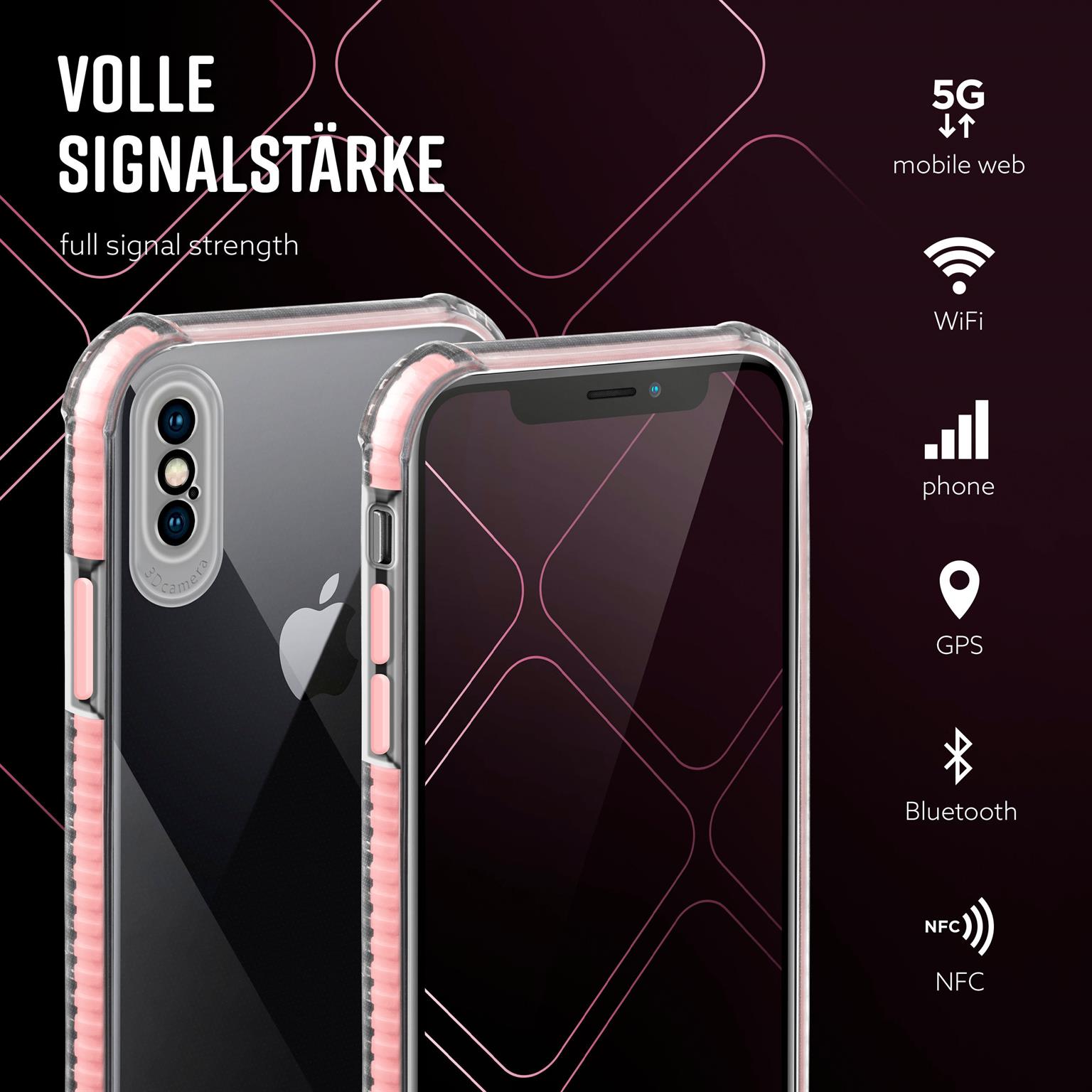 ONEFLOW Cushion Case iPhone X Bumper Hülle – Weiteres Produktbild 3