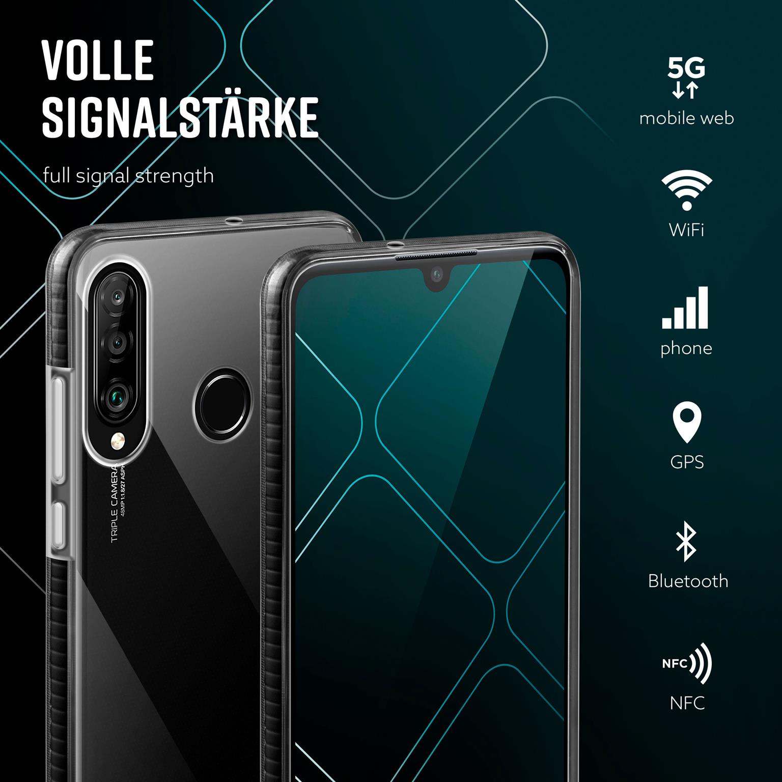 ONEFLOW Cushion Case Huawei P30 Lite New Edition Bumper Hülle – Weiteres Produktbild 4